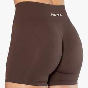 Aurola Women's Brown Bike Shorts